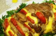 Các công thức nấu ăn ngon nhất: với phô mai, cà chua, khoai tây, nấm, thịt lợn, thịt gà, gà tây và thịt bò
