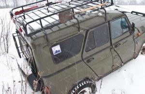 Expedition rack for UAZ: theory and practice of selection and installation Do-it-yourself expedition rack for UAZ